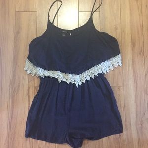 Dark blue romper sz XL ❤️❤️❤️